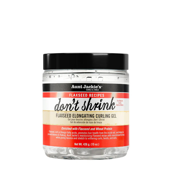 Don't Shrink Flaxseed Elongating Curling Gel - 15oz