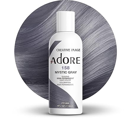 Adore Semi Permanent Hair Colour #158 – 118ml | Ammonia, Peroxide & Alcohol Free, Vegan & Cruelty-Free