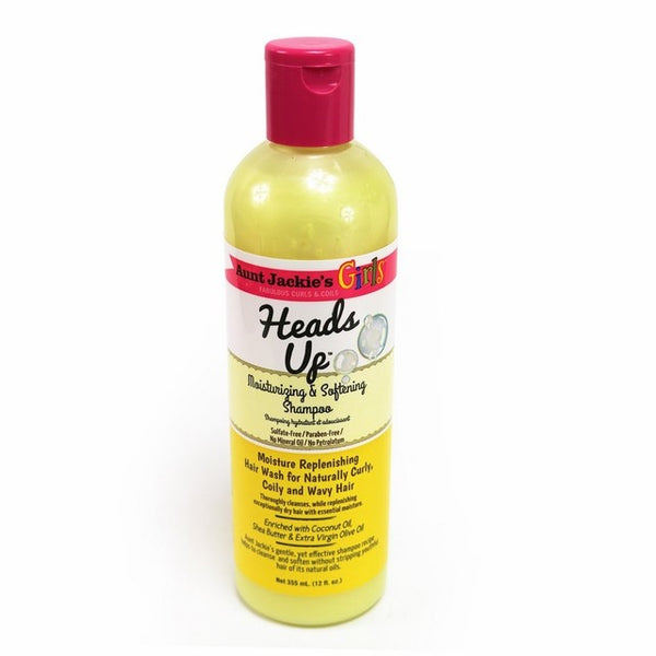 Aunt Jackie's Girls Heads Up Moisturizing & Softening Shampoo 12oz